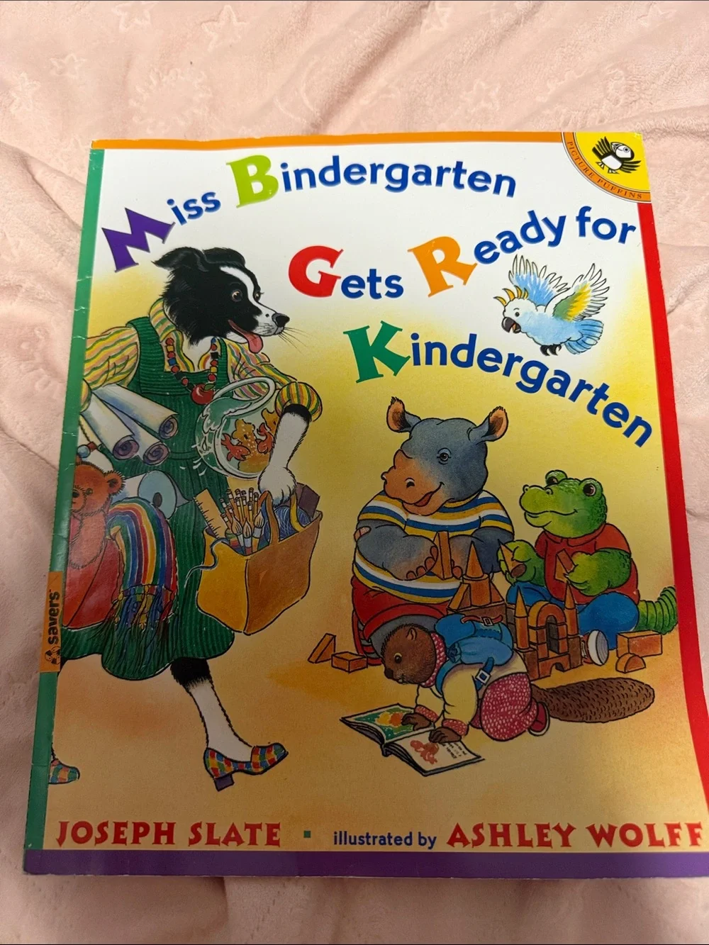 Miss Bindergarten Gets Ready for Kindergarten - Colorful Kids Book
